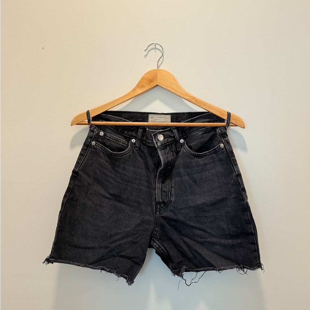 Everlane Women's Black Denim Shorts